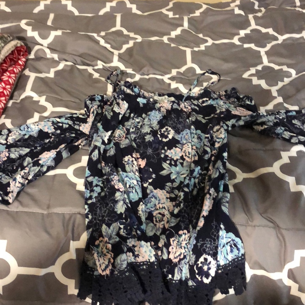 Flowy off the shoulder shirt